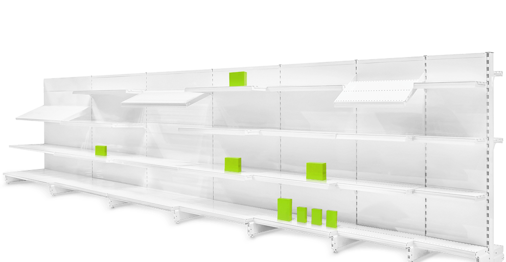 retail gondola shelving