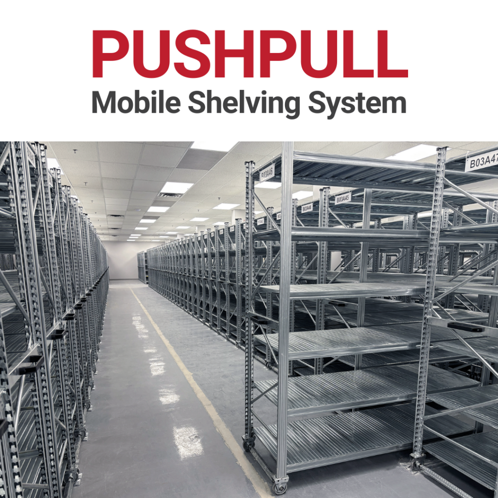 PushPull Mobile Shelving System draft - ShelvingMate